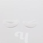 Салфетки-бобы под глаза (непромокаемые) ЧИСТОВЬЕ Ламинированный спанлейс Белый ; 100шт (в кор. 200шт