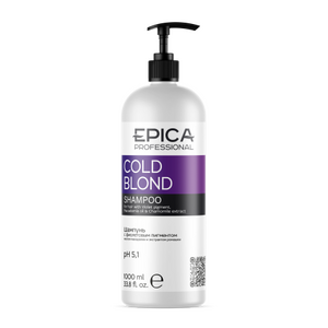 EPICA Professional Cold Blond Шампунь с фиолетовым пигментом, 1000 мл, 91351